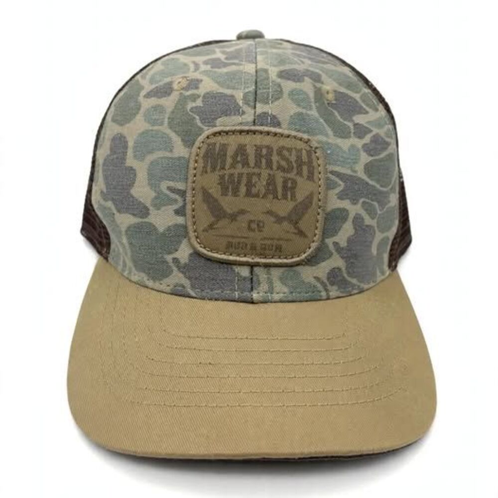 Marsh Wear Daffy Trucker Hat Camo Snapback